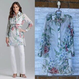 ALA VON AVERSPERG DEMETER COTTON TUNIC IN PRIMROSE XXS